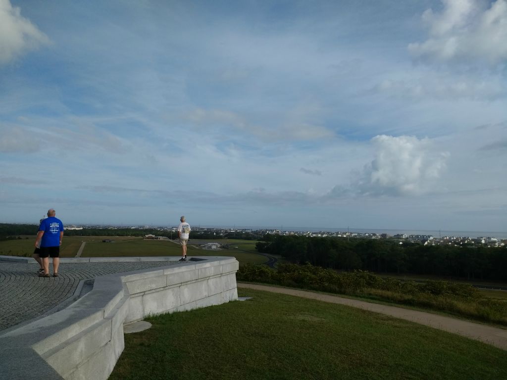 View from memorial
